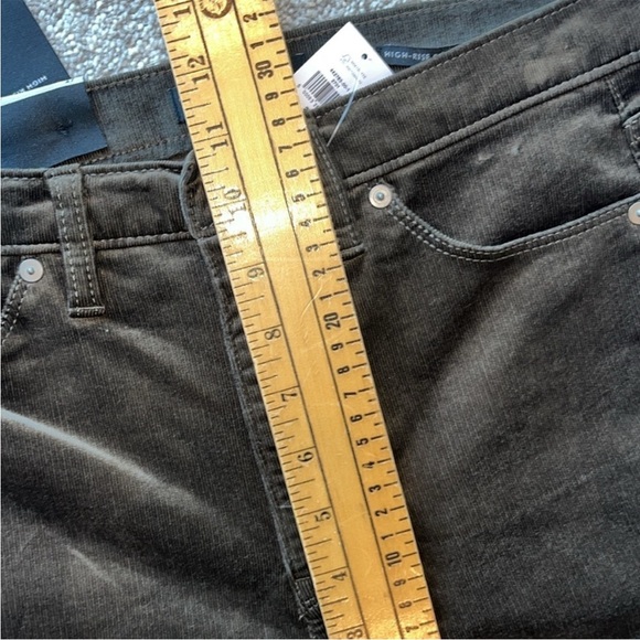 Banana Republic Brown High-Rise Skinny Ankle Stretch-Corduroy Pants Size 27 NWT - Picture 10 of 10